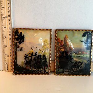 A Pair of Vintage Silhouette Pictures